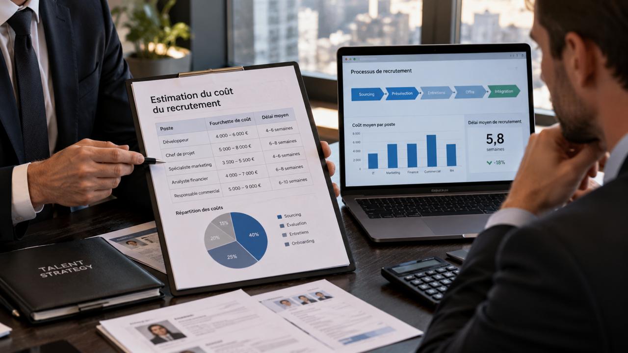 Estimation du coût du recrutement